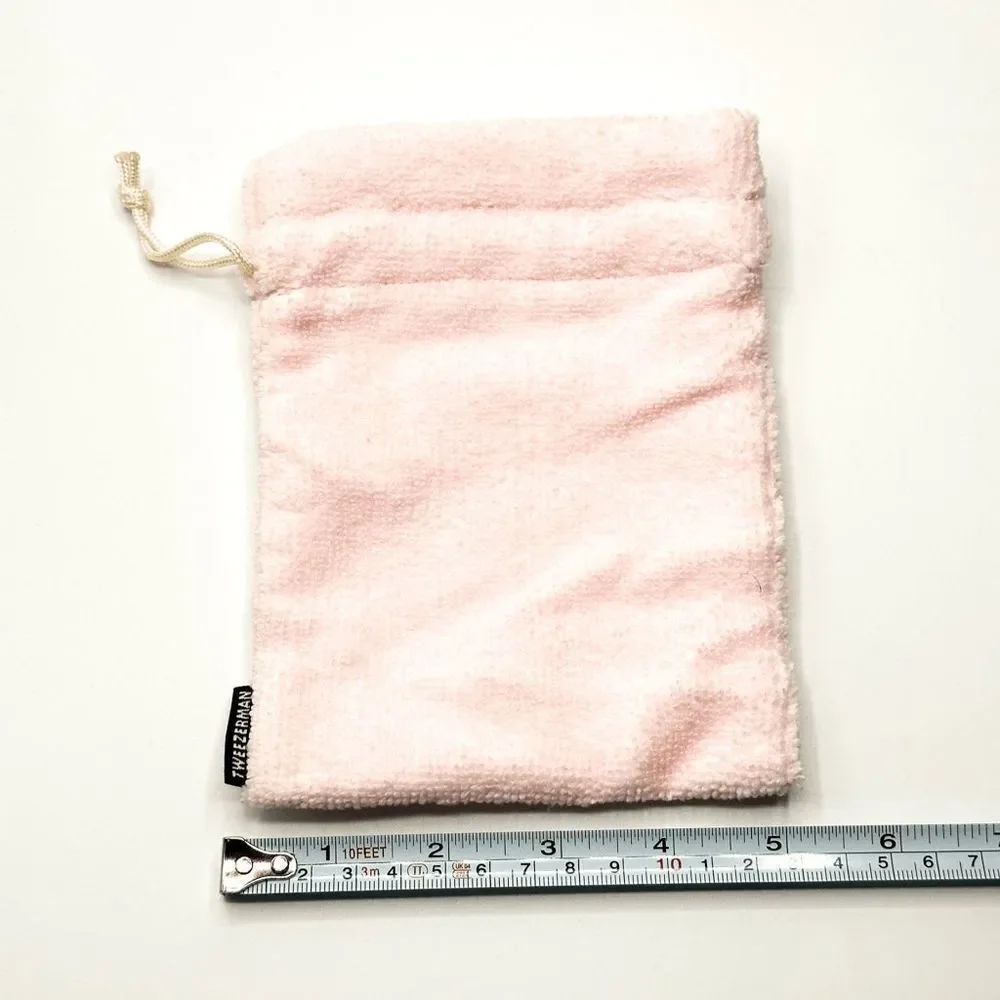 Tweezerman Drawstring Pink Pouch